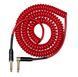 Кабель інструментальний Cascha CCA-G2RD6 (Advanced Line Guitar Cable Curly, Red, 6 м) 24-10-05-36 фото 3