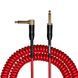 Кабель інструментальний Cascha CCA-G2RD6 (Advanced Line Guitar Cable Curly, Red, 6 м) 24-10-05-36 фото 1