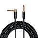 Кабель інструментальний Cascha CCA-G2BK6 (Advanced Line Guitar Cable Curly, Black, 6 м) 24-10-05-37 фото 1