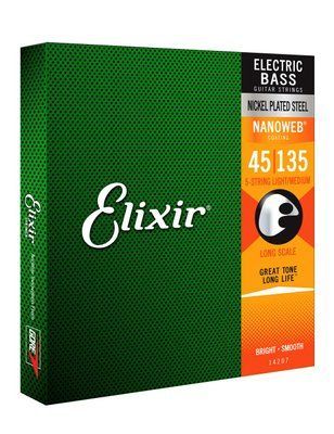 Струни для бас-гітари Elixir 14207 5S LM 240691 фото