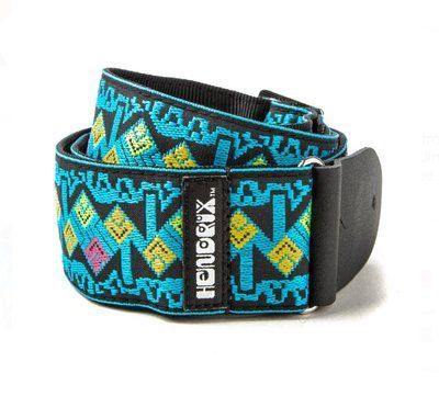 Ремень гитарный Dunlop JH14 2" Jimi Hendrix Live In Maui Blue Diamonds 126996 фото
