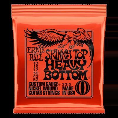 Струни для електрогітари 3 Sets Ernie Ball 2215 Slinky Top Heavy Bottom Nickel Wound 10/52 Ernie Ball 2215 фото