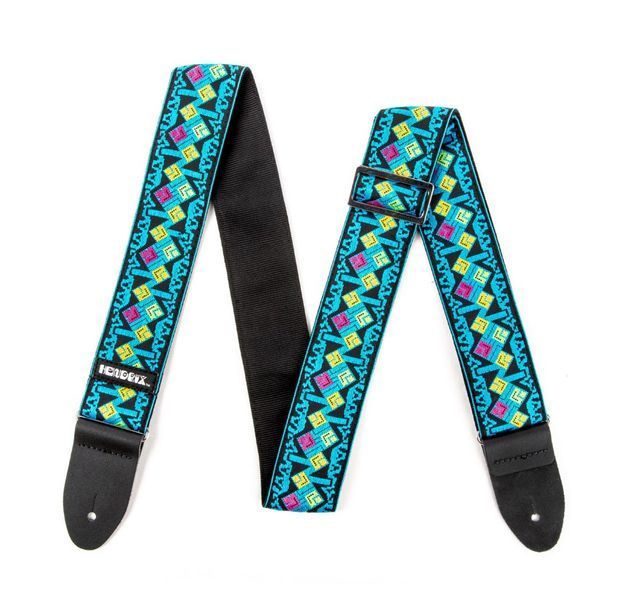 Ремень гитарный Dunlop JH14 2" Jimi Hendrix Live In Maui Blue Diamonds 126996 фото
