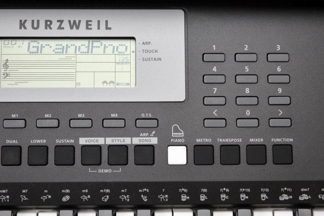 Набір синтезатор Kurzweil KP90L + стійка + пюпітр + адаптер 286147-80742 фото