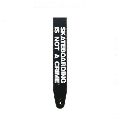 Ремень гитарный Dunlop SK8-06 2.5" Sk8er Skateboarding Is Not A Crime 115909 фото