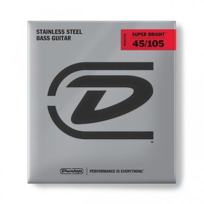 Струни для бас гітари Dunlop DBSBS45105M MD Scale Super Bright Nickel Plated 126934 фото