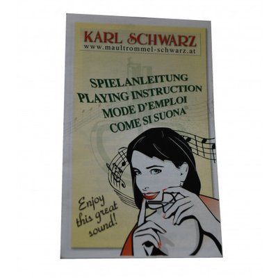 Инструкция по игре на варгане Karl Schwarz 0/035/F 41-9-5-23 фото