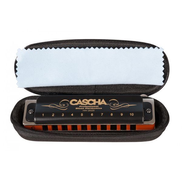 Губна гармоніка Cascha Professional Blues Harmonica in C Diatonic HH 2025 (До) (губна гармошка) 24-01-29-14 фото