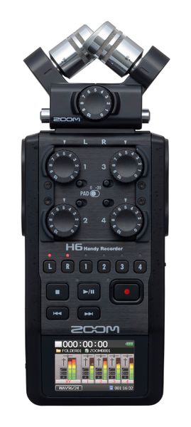 Zoom H6 BLK портативна цифрова студія звукозапису 286610 фото