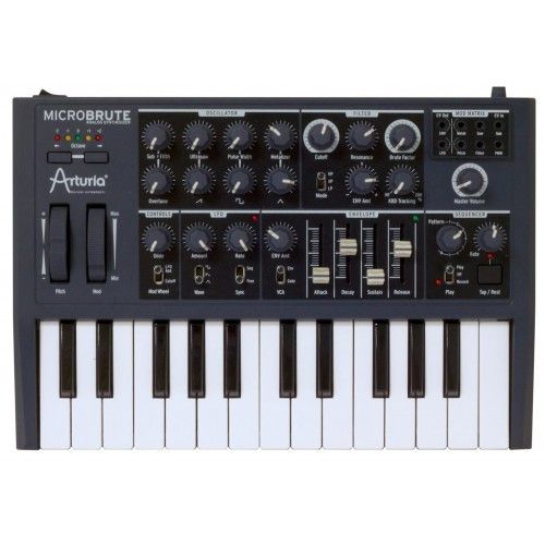 Синтезатор ARTURIA MICROBRUTE 25 клавіш 19-1-14-5 фото