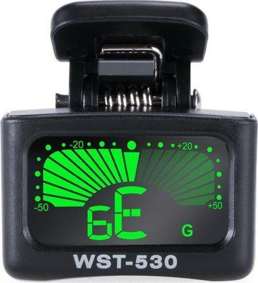 Тюнер с клипсой хроматичний Cherub WST-530, для гитары, баса, укулеле 13537 фото