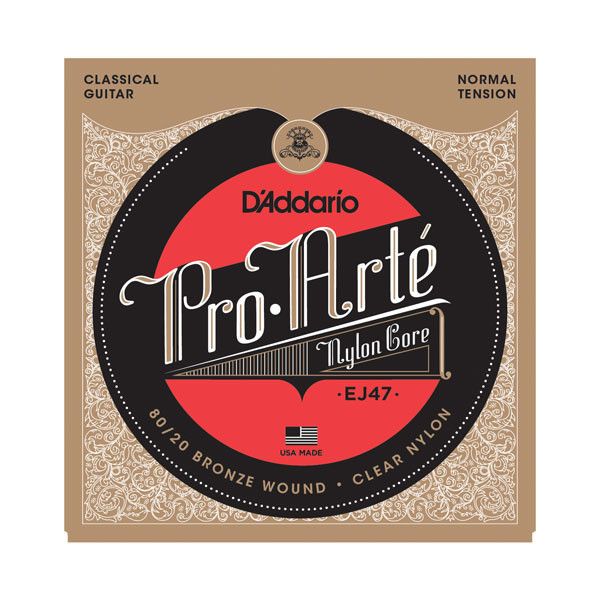 Струни для класичної гітари D'Addario EJ47 Classical 80/20 Bronze Wound Nylon Normal Tension 2884 фото