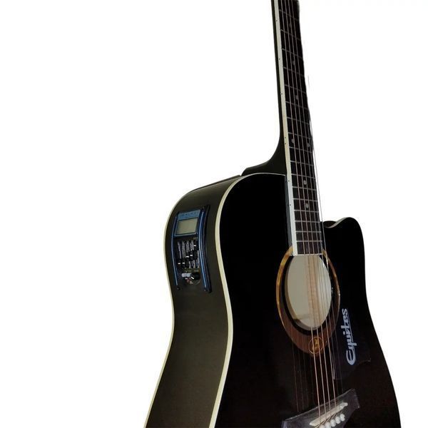 Електроакустична гітара Equites EQ901C BК 41 + П'єзодатчик Rose LC-5 85217-00239 фото