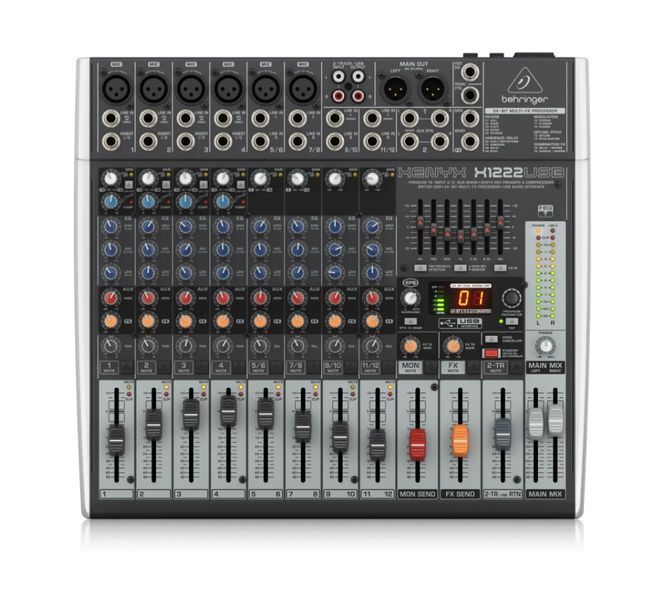 Мікшерний пульт BEHRINGER XENYX X1222USB 87743 фото