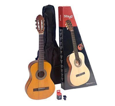 Класична гітара STAGG C430 M NAT PACK 3/4 (чохол+тюнер) C430 M NAT PACK фото