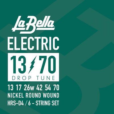 Струны для электрогитары La Bella HRS-D4 13-70 530190 фото