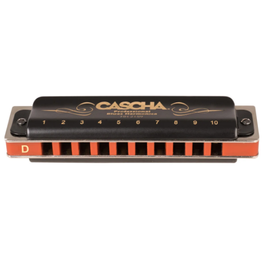 Губна гармоніка Cascha Professional Blues Harmonica в D Diatonic HH 2159 (Ре) 24-10-05-02 фото
