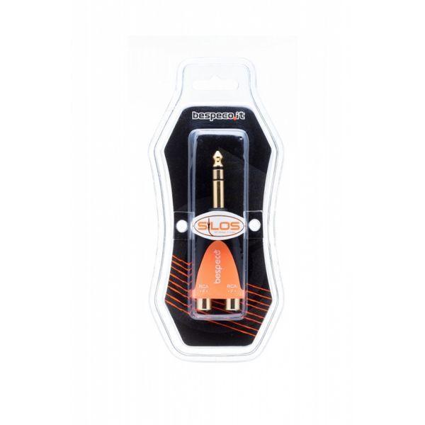 Переходник 2xRCA to Jack 6.3 Bespeco SLAD370 23-17-2-7 фото
