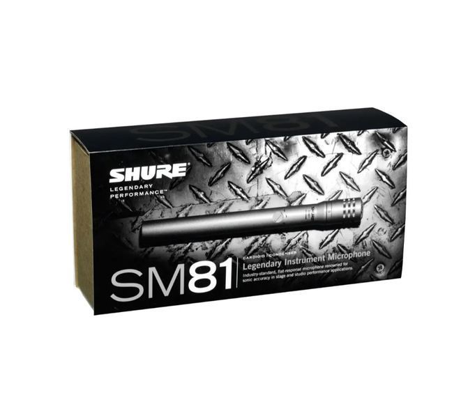 Инструментальный микрофон SHURE SM81-LC 77315 фото