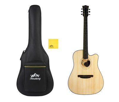 Акустическая гитара Toneberg TQ-L + чехол 90205 фото