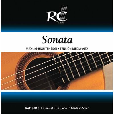 Струни для класичної гітари ROYAL CLASSICS SN10 SONATA Medium-High Tension Nylon 29-1-2-9 фото