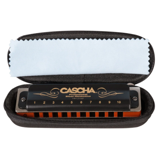 Губна гармоніка Cascha Professional Blues Harmonica in G Diatonic HH 2160 (Соль) (губна гармошка) 24-10-05-05 фото