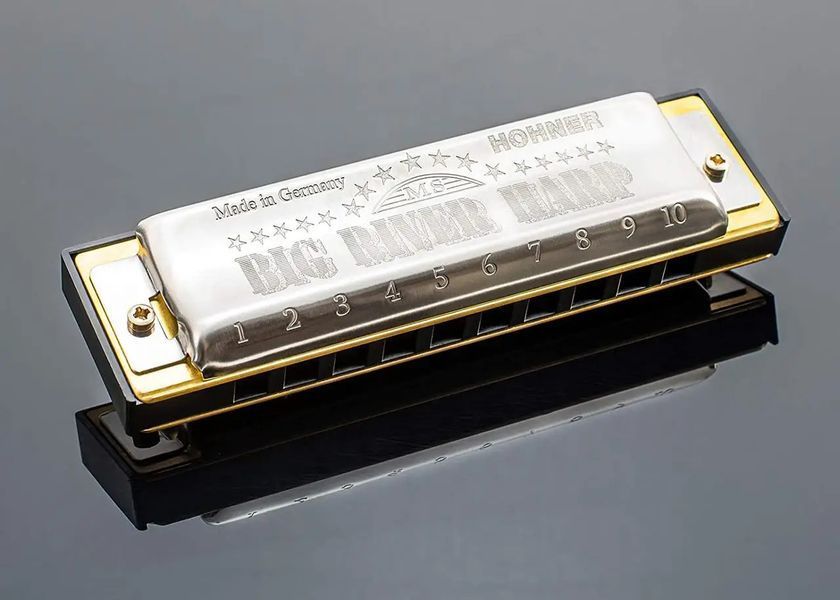 Губная гармошка Hohner M91401 Step by Step Blues Harmonica Starter Pack (Big River C) (Тональность &ndash;До-мажор) Диатоническая 10 отверстий 114331 фото