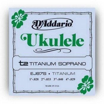 Струни для укулеле D&rsquo;ADDARIO EJ-87S, калібр .028, .033, .040, .029 81447 фото