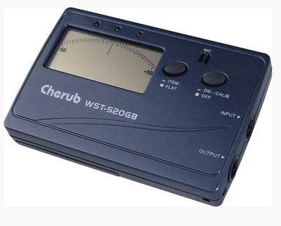 Тюнер Cherub WST-520GB Digital Tuner (Blue), для гитары и баса 76736 фото