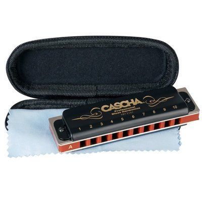 Губная гармошка Cascha Professional Blues Harmonica in A Diatonic HH 2161 (Ля) 24-10-05-06 фото