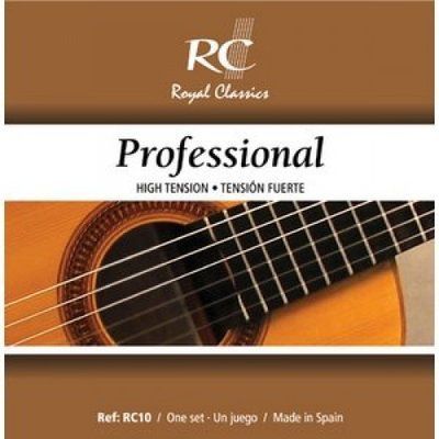 Струны для классической гитары ROYAL CLASSICS RC10 PROFESIONAL High Tension Nylon 29-1-2-3 фото