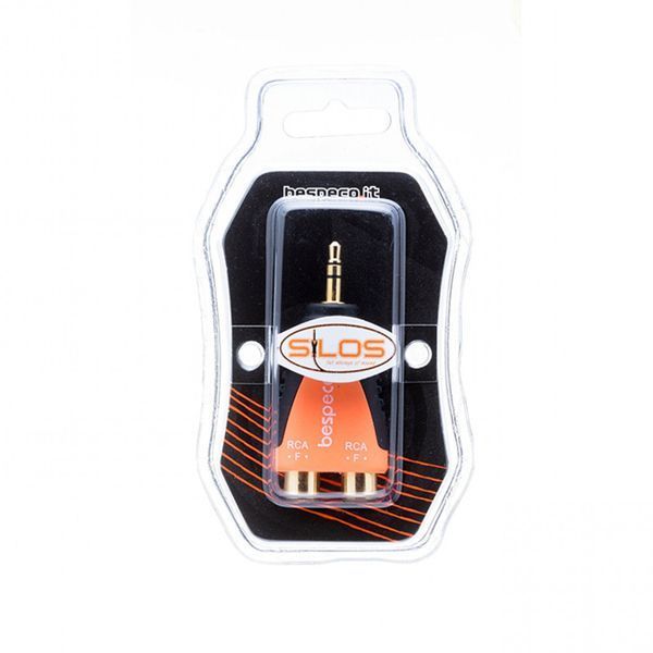 Переходник 2xRCA to Jack 3.5 stereo Bespeco SLAD380 23-17-3-3 фото