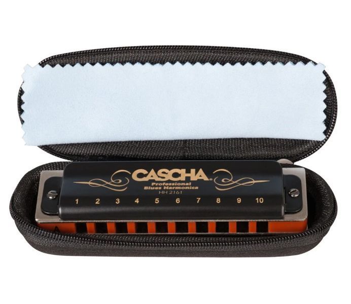 Губная гармошка Cascha Professional Blues Harmonica in A Diatonic HH 2161 (Ля) 24-10-05-06 фото