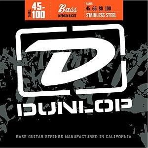 Струни для бас-гітари Dunlop DBS1504 Stainless Steel Medium Light Set 45-100 240896 фото