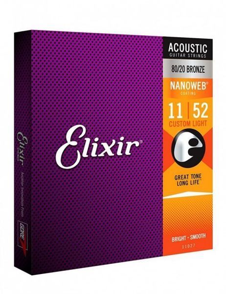 Набір струн для аустичної гітари Elixir AC NW CL (легкий натяг) 236029 фото