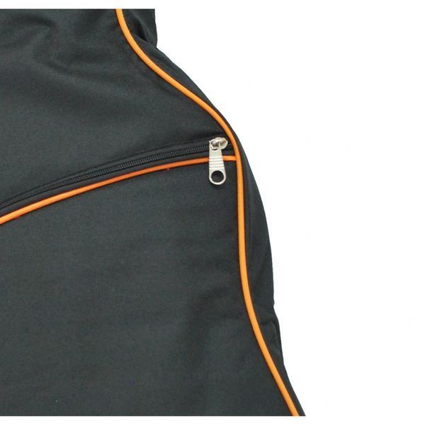 Чехол Alfabeto WesternBag33 для акустической гитары, корпус 41 дюйм, с утеплителем 10 мм, цвет черный с оранжевым 20-7-13-4 фото