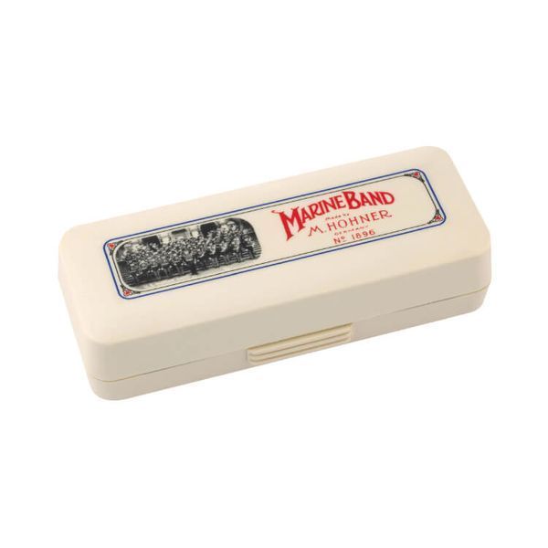 Губна гармошка Hohner Marine Band 1896 F# Natural Minor (Тональність F#nm (натуральний мінор)) Діатонічна 10 отворів 126005 фото