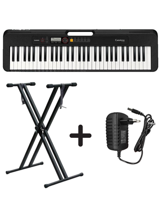 Набір синтезатор Casio CT-S400C7 + стійка + адаптер 127393-80743 фото