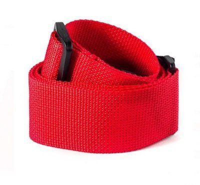 Ремень гитарный Dunlop D07-01RD 2" Poly Red 125966 фото