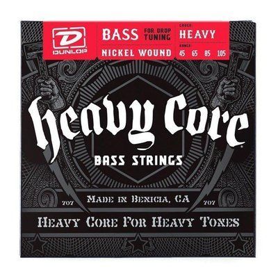 Струны для бас-гитары Dunlop DBHCN45105 Heavy Core Bass Nickel wound 120713 фото