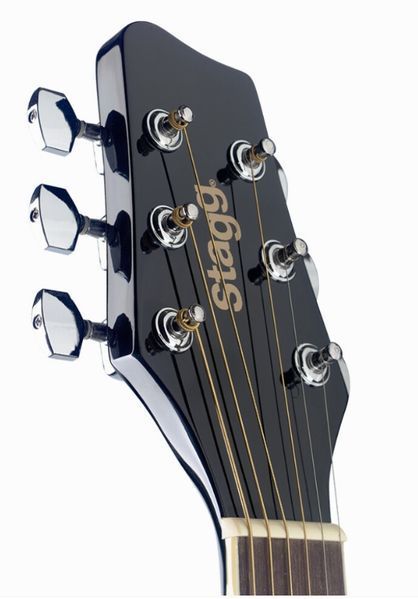 Акустическая гитара STAGG SA20A BLK SA20A BLK фото