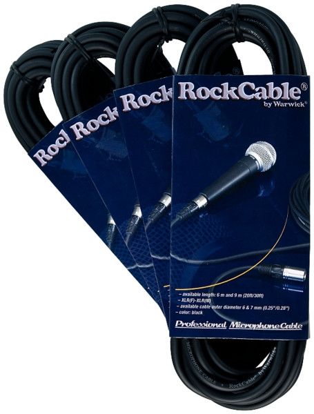 Мікрофонний шнур ROCKCABLE RCL30309D6 9м 77947 фото