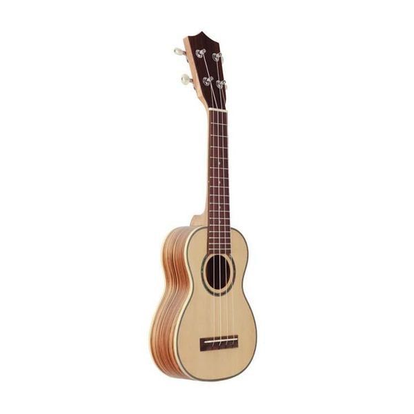 Укулеле сопрано Prima M320S (Solid Spruce / Zebrawood) (Желтый) 125233 фото
