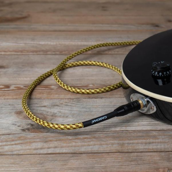 Кабель інструментальний Cascha CCP-G2STW6 (Professional Line Guitar Cable, Tweed Natural, 6 м) 24-10-05-58 фото