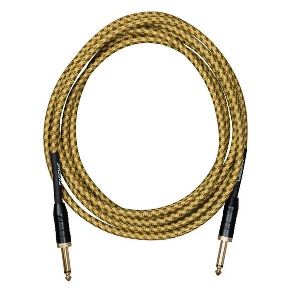 Кабель інструментальний Cascha CCP-G2STW6 (Professional Line Guitar Cable, Tweed Natural, 6 м) 24-10-05-58 фото