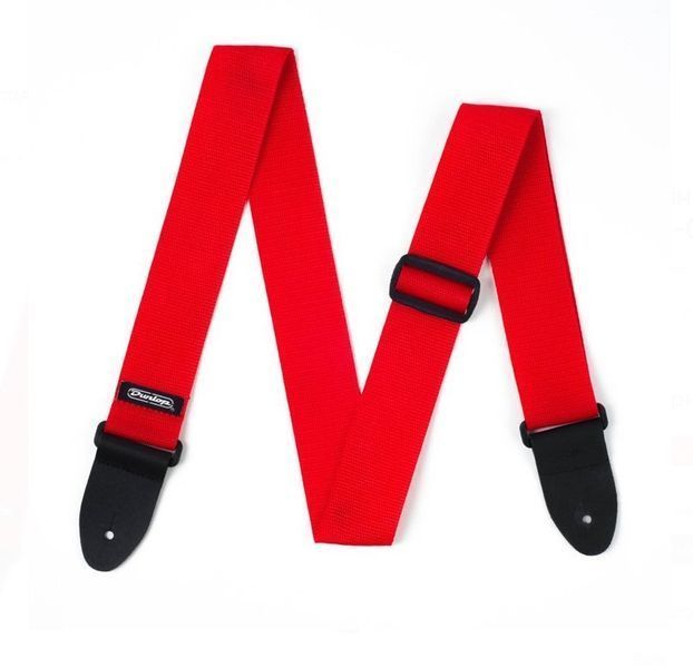 Ремень гитарный Dunlop D07-01RD 2" Poly Red 125966 фото
