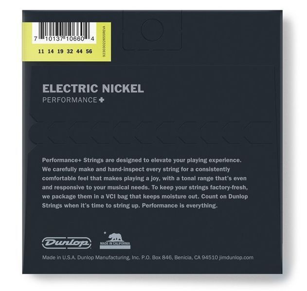 Струны для электрогитары Dunlop DEN1156 Nickel Wound 125825		 фото
