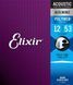 Струны для акустической гитары Elixir AC PW L Bronze 80/20 PolyWeb Light 12-53 236035 фото 1