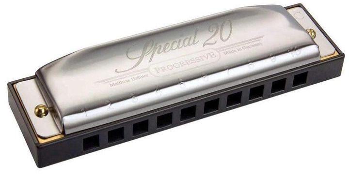 Губна гармошка Hohner M560126X B Special 20 (German "H") Box (Тональность – B/Сі) 10 отворів 126708 фото