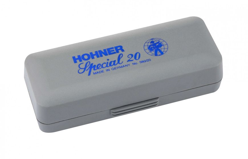 Губна гармошка Hohner M560126X B Special 20 (German "H") Box (Тональность – B/Сі) 10 отворів 126708 фото